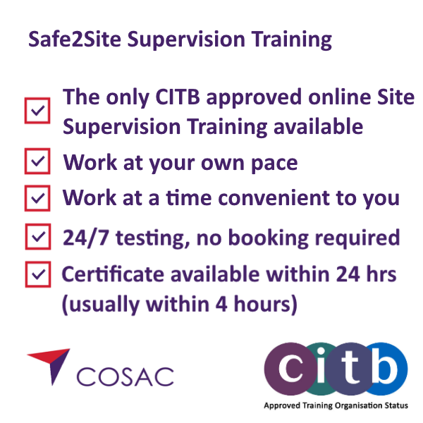 Safe2Site Supervision Training